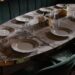 Oval Marble Dining Table
