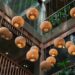 Rattan Outdoor Pendant Light