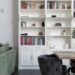 Floor to Ceiling Built In Bookshelves