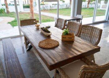 Distressed Farmhouse Table Motivation for Cozy Rustic Homes