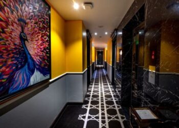 Photos in Hallway