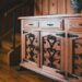 Sideboard Narrow Smart Storage for Small Spaces