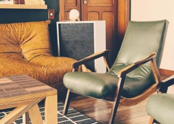 Faux Leather Accent Chairs