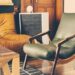 Faux Leather Accent Chairs